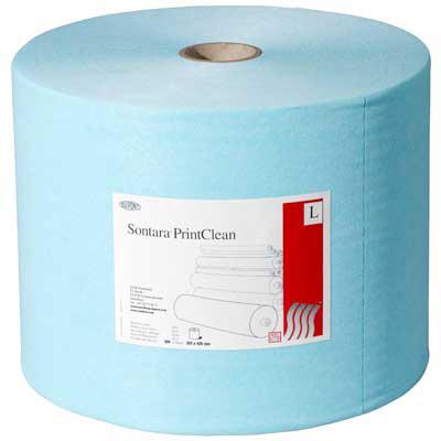 Food Contact Clearance Product code 2090 SONTARA EC GRIP IN ROLLS D 1398 7408 Colour / Material Turquoise / Apertured 9955 Grams/m2 (gsm) 75 325mm x 420mm 500 wipes / roll, 36 rolls / pallet SONTARA