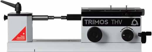 Trimos THV Mini Horizontal Calibration Machine The flexible Trimos THV Calibration Machine is capable of undertaking a wide range of internal and external calibration routines, belying its relatively