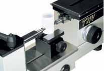 The simplicity of the instrument and its ease of use allows quick and precise measurements.