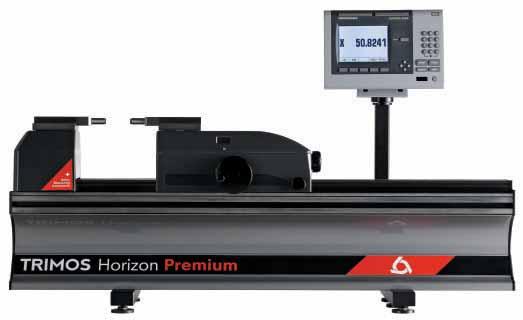 Trimos Horizon Premium The Trimos Horizon Series of Horizontal Machines are capable of setting, checking and calibrating a wide range of gauges.
