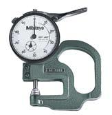 20 All calibrations are performed to 17025 Standards 186-901 Dial Thickness Gauge Series 7 Standard, Ceramic Spindle/Anvil For quick and