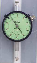 Dial Indicators SERIES 2 Special Purpose Dial Indicators djustable-hand dial gauge The hand position can be adjusted independently of the position of the plunger by rotating the top knob.