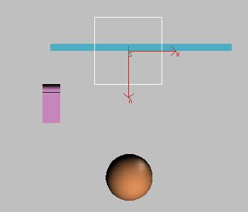 Animating with Dummy Objects Page 2 of 10 Dummy created below the ball Next you will align the dummy so that it is centered over the sphere when viewed from the top. 6. On the toolbar, click Align.