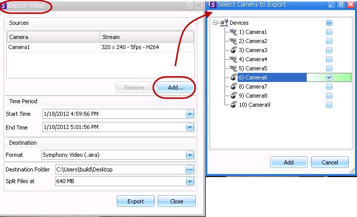 Improvements AIR-14531 Video Export: Export video from multiple cameras for the same time period AIR-14727 Reports: