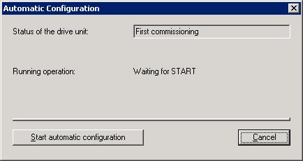 Commissioning (software) 7.3 Performing online configuration for 7.3.3 Starting the automatic configuration Requirements You have activated the online connection with the SINAMICS Integrated.