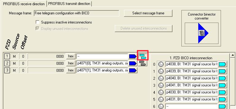 Commissioning (software) 7.10 Configuring drive-related I/Os 1. Double-click the "PROFIBUS" entry in the "Communication" dialog of the TM31 you created. The corresponding dialog box opens. 2.