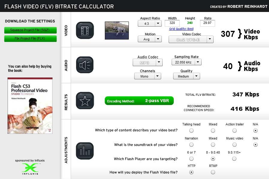 Try the Bit Rate Calculator