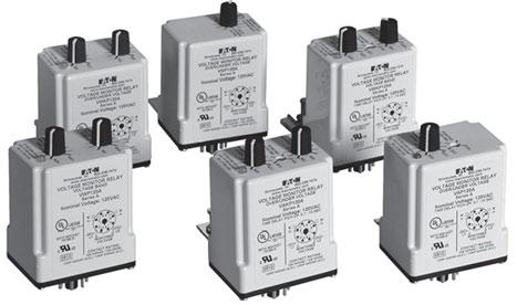 .1 Motor Protection and Monitoring Monitoring Relays Voltage Monitoring Relays Contents Page Current Monitoring Relays......................... 3 Phase Monitoring Relays.