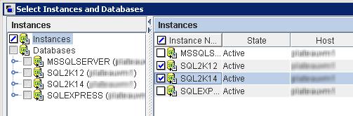 Configuring SQL Server backups with SQL Server Intelligent Policy Adding databases to a policy 51 4 In the right pane, check the check box next to each instance that you want to add to the