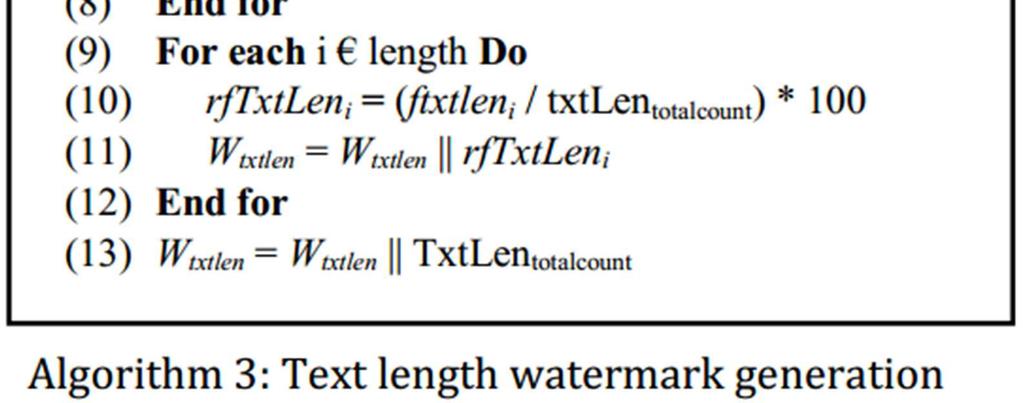 It is to be noted that text length can be defined using adjustable range. Defining length range help to identify in which length the malicious modifications made.