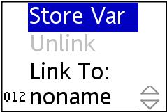 Linking a cell to a variable When you link a cell to a variable, Lists & Spreadsheet keeps the cell value updated to reflect the current value of the variable.