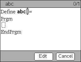 The View dialog box displays. 3. If the function or program is a library object, select its library from the Location list. 4. Select the function or program name from the Name list.