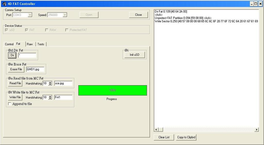 8.3 Display Initialisation Setup Personality (DISP) Software Tool DISP is a free software tool for Windows based PC platforms. Use this tool to: Configure the chip to work with a specific display.