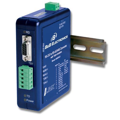 485DRCI Industrial RS-232 to RS-422/485 Converter p/n 7207r5 485DRCI-2212ds page 1/5 Data Rates up to 115.