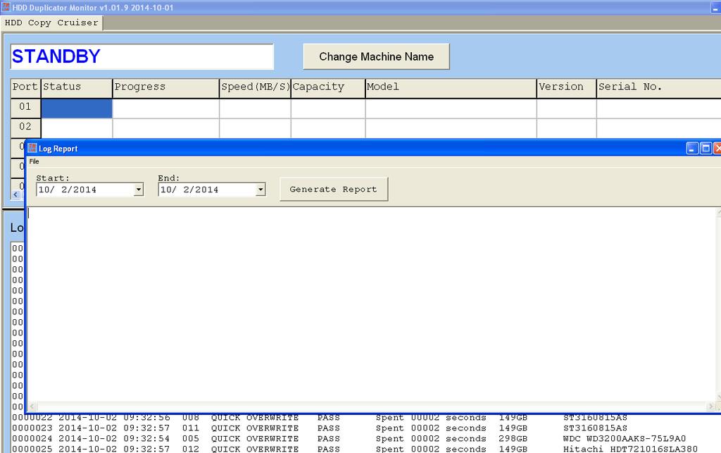 Using the Aleratec HDD Duplicator Logging Software Generating Reports -