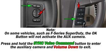 Camera Operation & Behavior Display may stay in reverse camera mode until vehicle is driven to 7MPH. This is a factory function and cannot be changed.