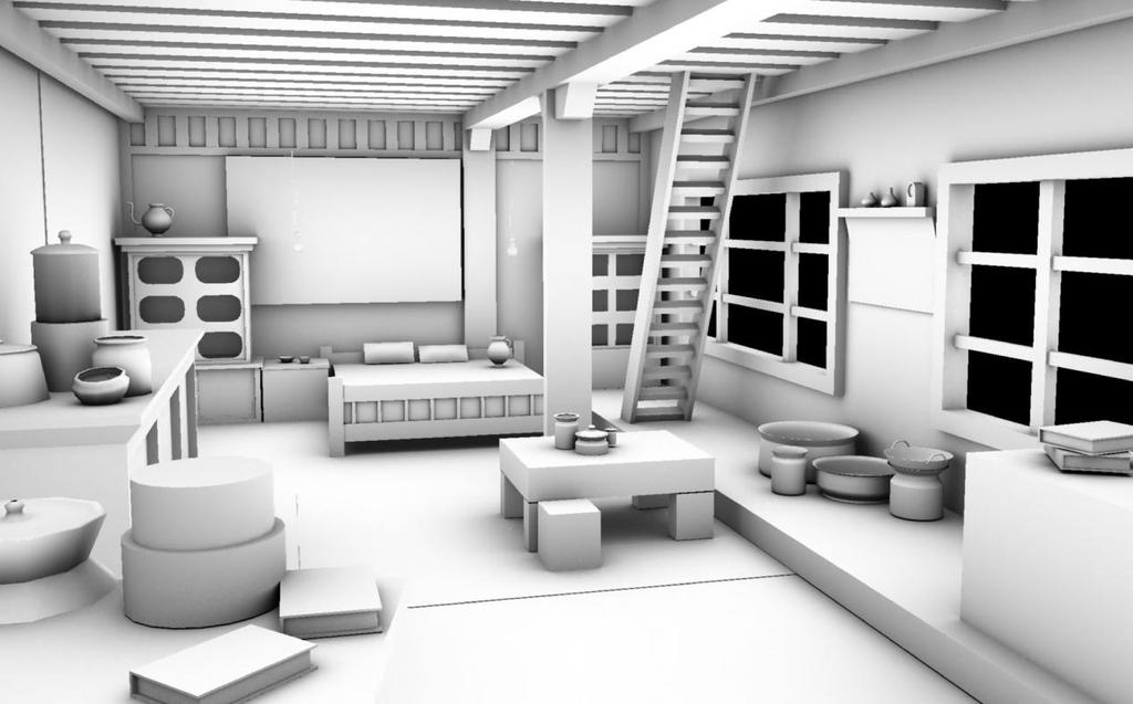 Q: How to do ambient occlusion with indoor scenes?