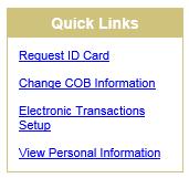 Request ID Card: When you click this option, you can elect to place an order for a replacement ID card for