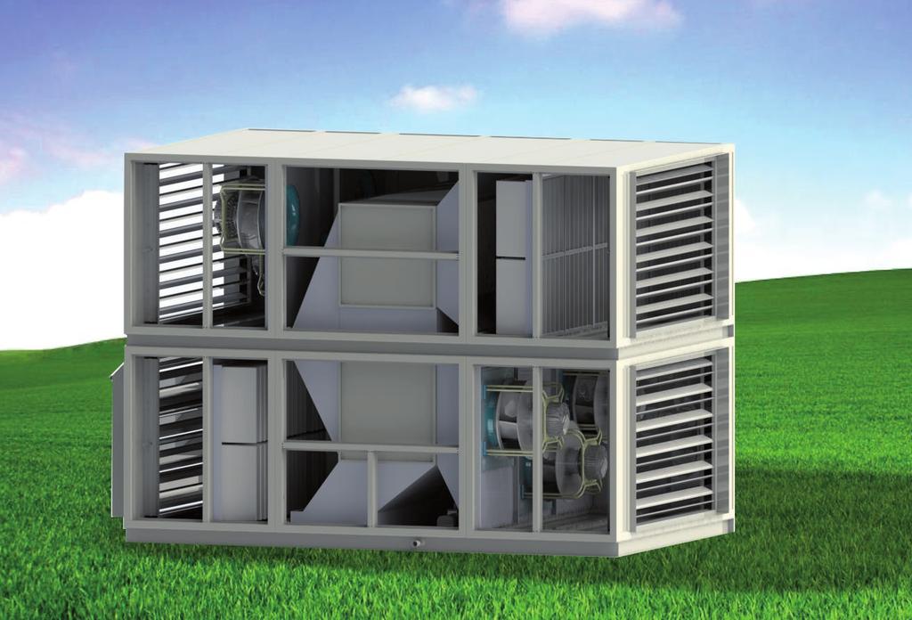 Cooling Configurations Indirect evaporative free-cooling The ideal solution when the outdoor ambient conditions are