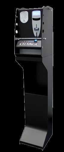 Easy PRO The Versatile Best Selling Change Machine The Easy PRO fits perfectly into all environments: shopping centres, gyms, airports, service stations, arcades, offices, bars and internet cafés.