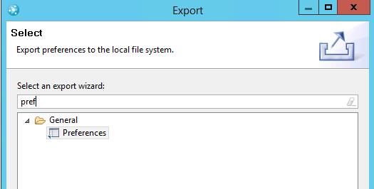 From the menu, select File Export b.