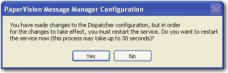 Chapter 3 Configuration 9. When your changes are complete, click OK.