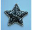 5" Royal Blue Star Glitter, Small 608 1.