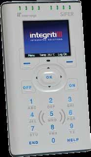 Integriti Prisma Keypad Part INTGHS-996110C5 Part INTGHS-996110SIC5 With Built In SIFER Reader The Integriti Prisma Keypad provides a stylish and simple keypad to control the