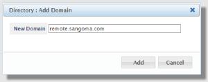 1. Go to Configuration -> Signaling -> Domains and click Add.