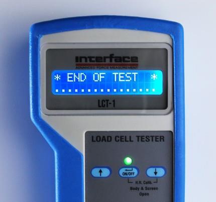 .. The unit will display "END OF TEST" when complete RG45 6LS Phone: