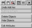 under foreground without modifying the plan. Users can access the Edit Attributes dialogue box by selecting the edit tool then selecting the object and rt.