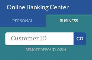 Enter the temporary Customer ID that was emailed to you and select Go. 4.
