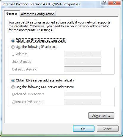 2e) Windows Vista 1: Click the Start button and select Settings and then select Control Panel. Double click Network and Sharing Center, the Network and Sharing Center window will appear.