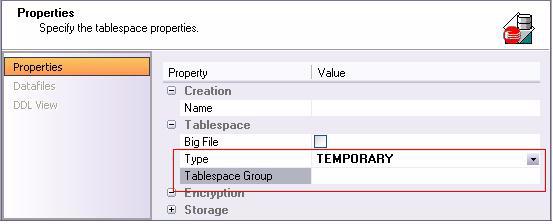 Temporary tablespace group support provides the following benefits: Multiple default temporary tablespaces can be specified at the database level.