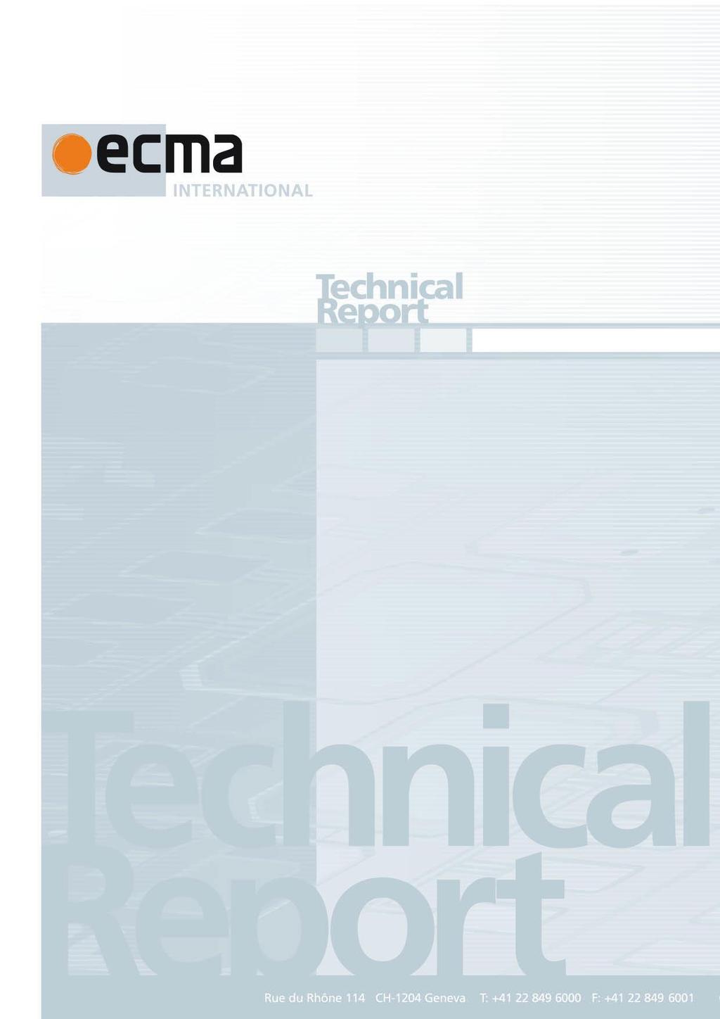 ECMA TR/104 2 nd Edition / December 2016 ECMAScript Test