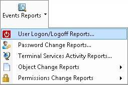 3.7.3 How to generate User Logon/Logoff Reports? To generate the User Logon/Logoff Reports, perform the following steps. 1.