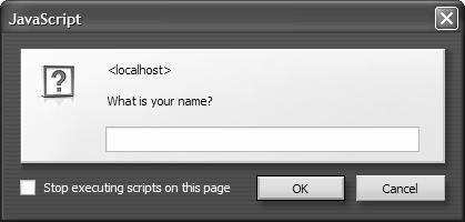 write() write() Appends text to document Properties URL 31 32 window Object Browser window itself Methods open(url,name,[options]) open a new window close() alert() popup alert prompt() user input