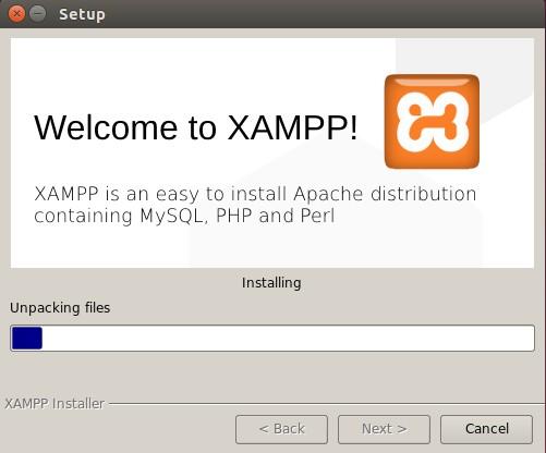 46 Figure 79: Installing XAMPP Wait for the process of
