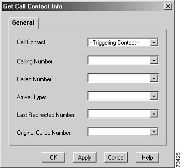 Call Contact Steps Script Step Reference Information Step 3 Step 4 In the Reset CTI Called Address field, do one of the following: Click the Yes radio button if you want to reset the original