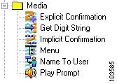 Media Steps Script Step Reference Information Step 2 Step 3 Step 4 Step 5 Step 6 Step 7 From the Calling Number drop-down menu, choose the variable that stores the number where the call originated.