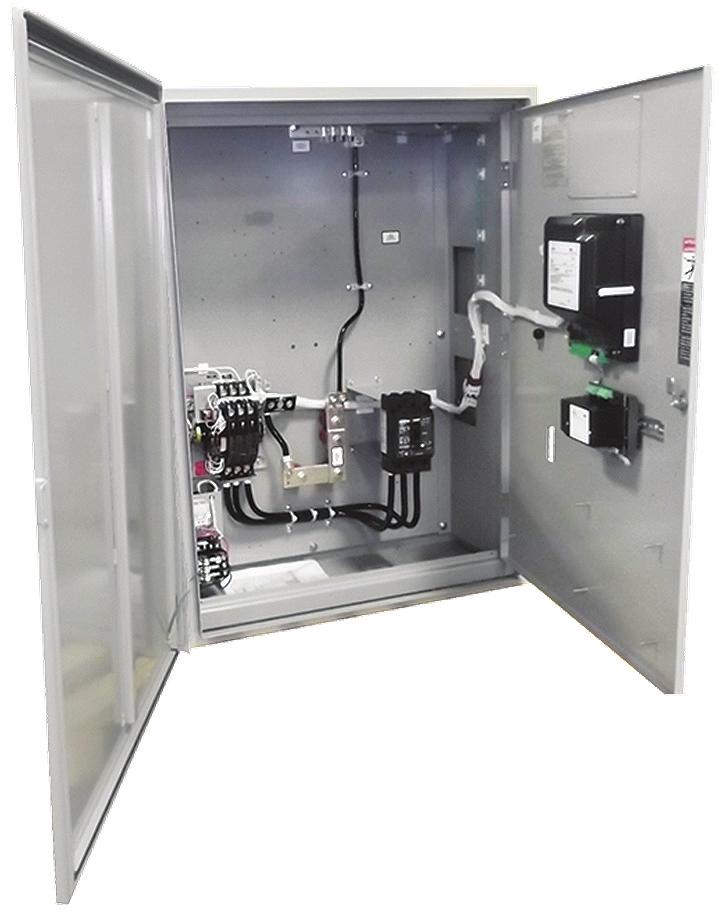 Product Features: Suitable for use as service entrance equipment. Sizes available from 70 3000 amps, 600 VAC, 50 or 60 Hz, single or three phase. 70 400 Ampere listed to UL 1008.