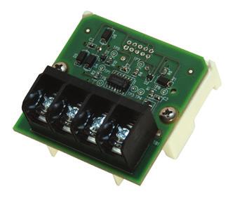 RS 485 Communications Port Enabled Common Alarm Output Contact ACCESSORY 18RX Relay expansion module (REX) provides for some commonly used accessory relays, includes one form C contact for source
