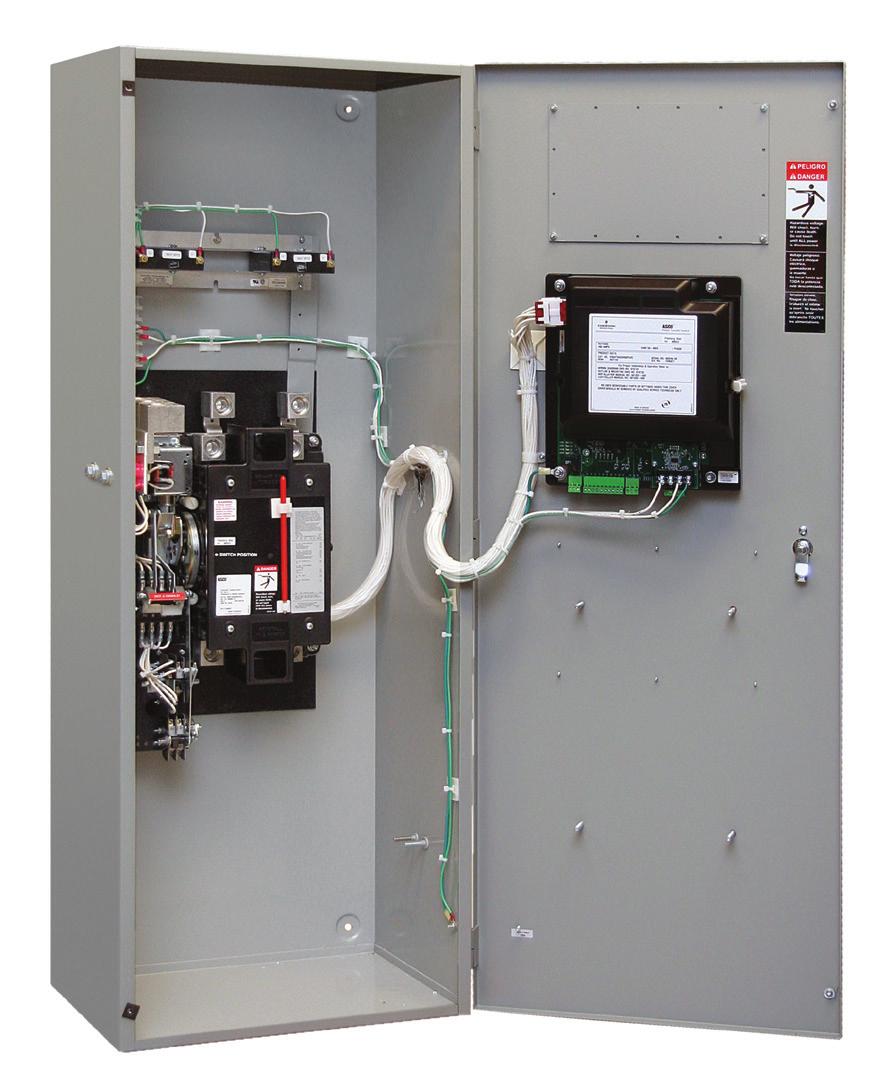 Series 300 POWER TRANSFER SWITCHES Series 300 NON-AUTOMATIC TRANSFER SWITCHING (3NTS) ASCO non-automatic transfer switches are generally used in applications in which operating personnel are