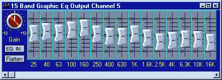 Note: All Outputs have limiters assigned to them as default.