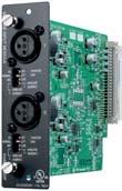microphone/line input module designed for use with the and equipped with removable terminal