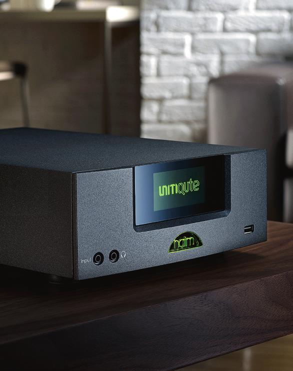 U N I T I YOUR AUDIO IN PERFECT UNITI Enjoy audiophile-quality music from a stunning next-generation system If you want to enjoy your entire digital music library through a compact, flexible audio