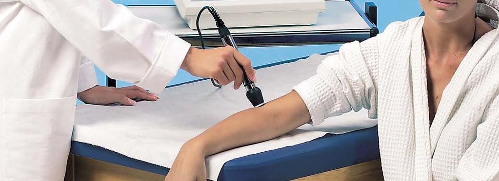 Laser therapy How does Laser therapy work? Laser therapy physiologically works due to photochemical and photobiological effects on the cells and on the underskin tissue.
