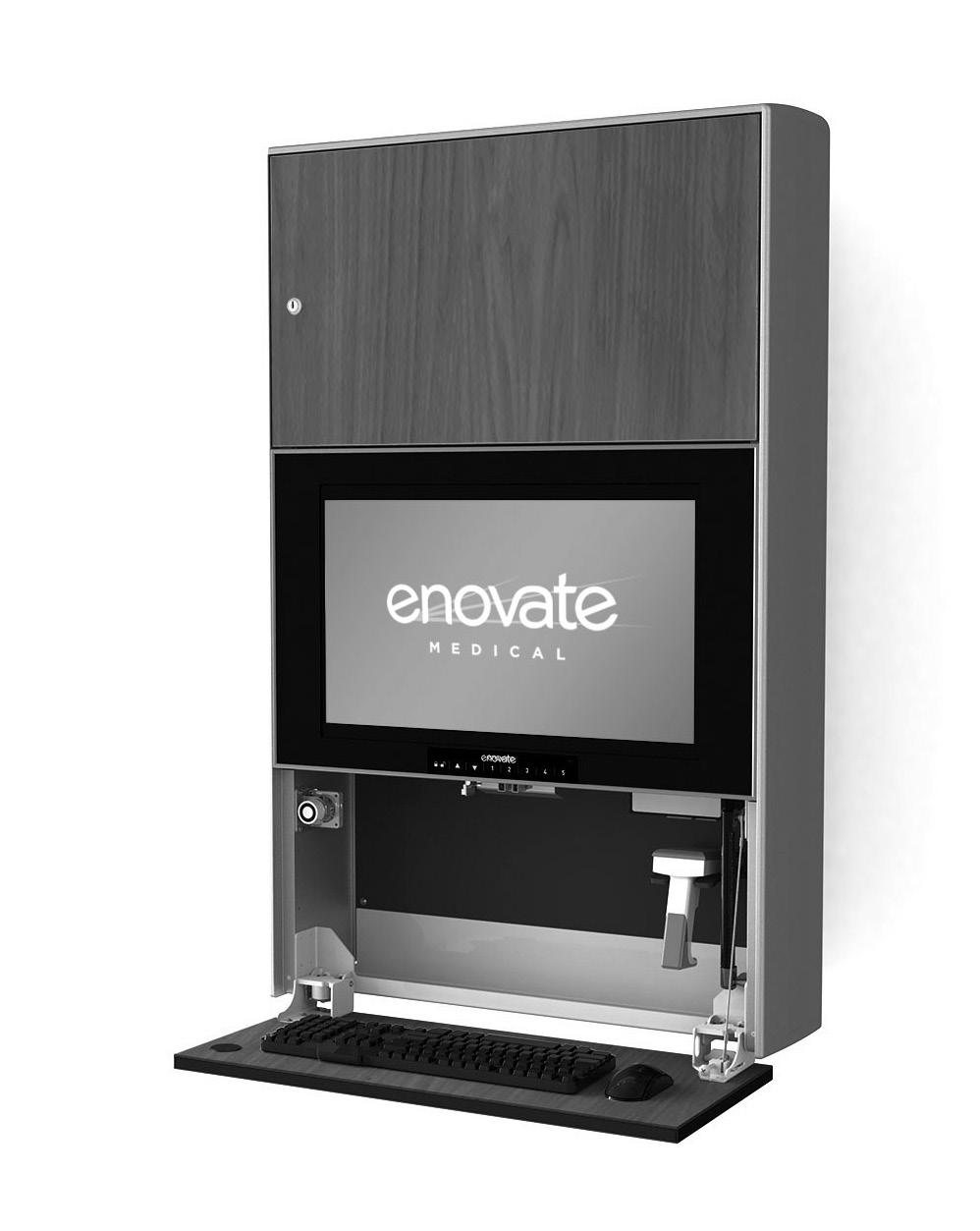 The Enovate Medical e750 Wallstation was designed to set a new standard in quality.
