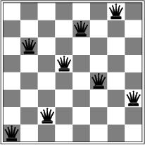 Example: 8-queens problem Example: 8-queens problem 8 7 6 5 4 3 2 1 String