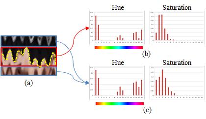 S. Jung et al.: A Real-Time System for Detecting Indecent Videos Based on Spatiotemporal Patterns 699 Fig. 4. Color feature extraction.